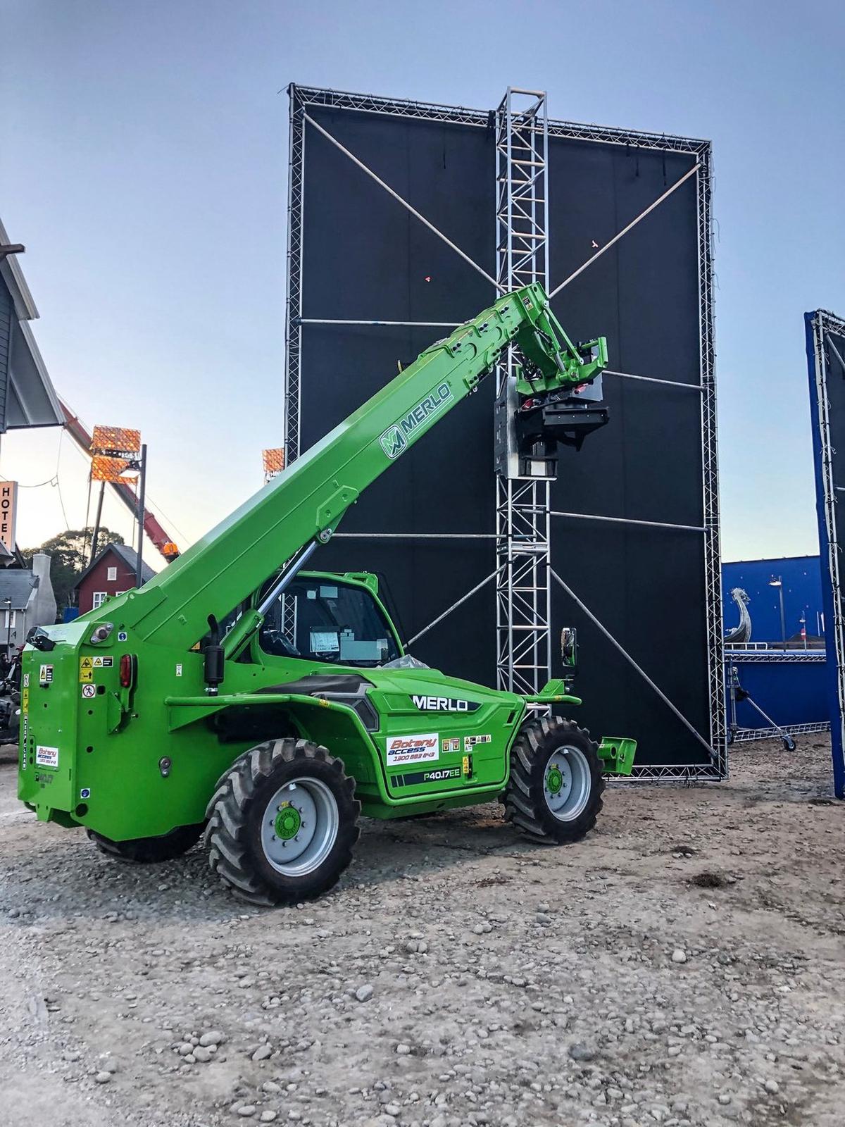 Merlo Telehandler with AlphaTruss