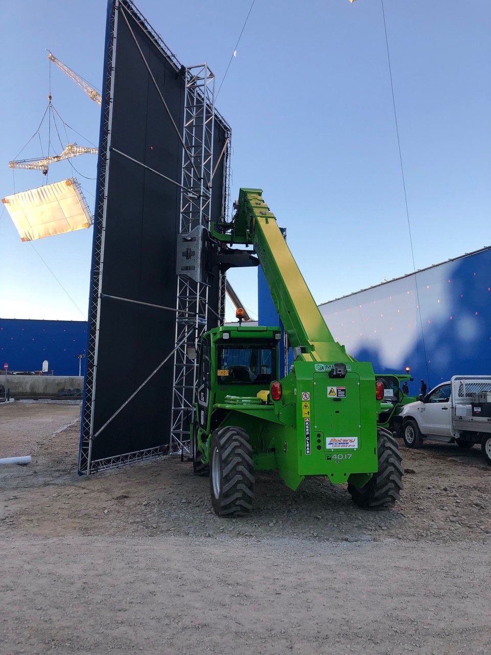 Merlo Telehandler with AlphaTruss